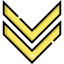 Double chevron icon 64x64