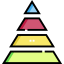 Pyramid chart Ikona 64x64