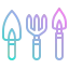 Gardening tools icon 64x64