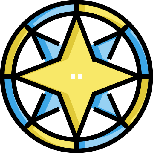 Wind rose icon