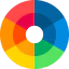 Color wheel icon 64x64