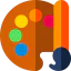 Color palette icon 64x64