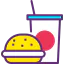 Fast food icon 64x64