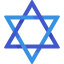 Star of david icon 64x64
