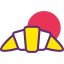 Croissant icon 64x64