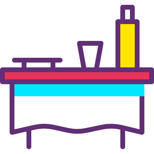 Dinner table icon