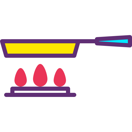 Frying pan icon