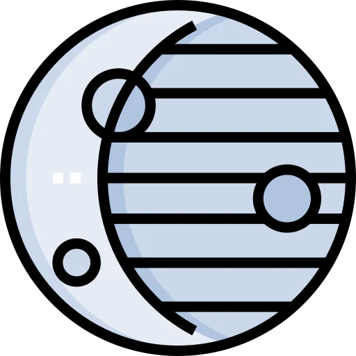 Moon phase icon