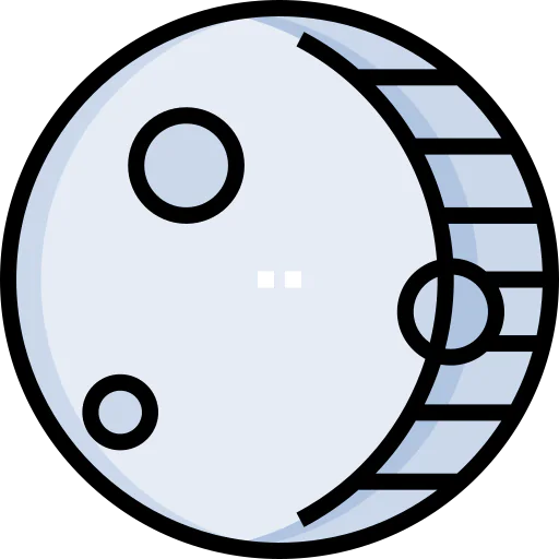 Moon phase icon