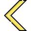 Left chevron Ikona 64x64