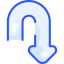 Curve arrow biểu tượng 64x64