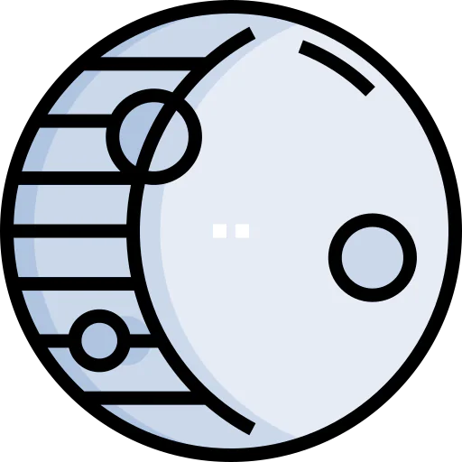 Moon phase icon