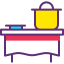 Dinner table icon 64x64