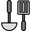 Kitchen utensils icon 64x64