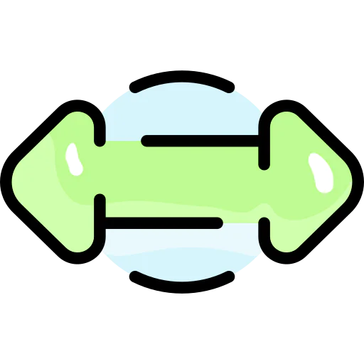 Double arrow icon