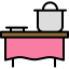 Dinner table icon 64x64