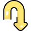 Curve arrow icon 64x64