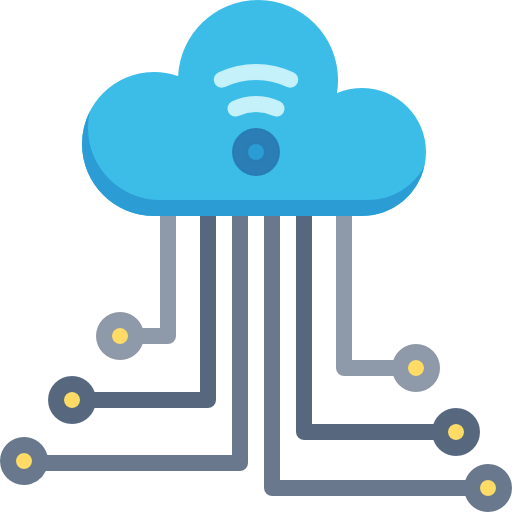 Cloud computing ícono
