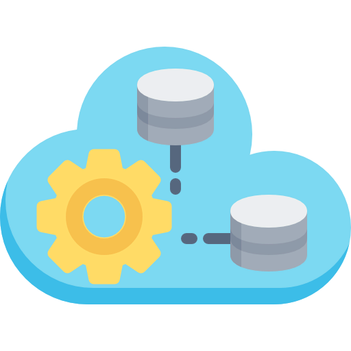 Cloud computing ícono