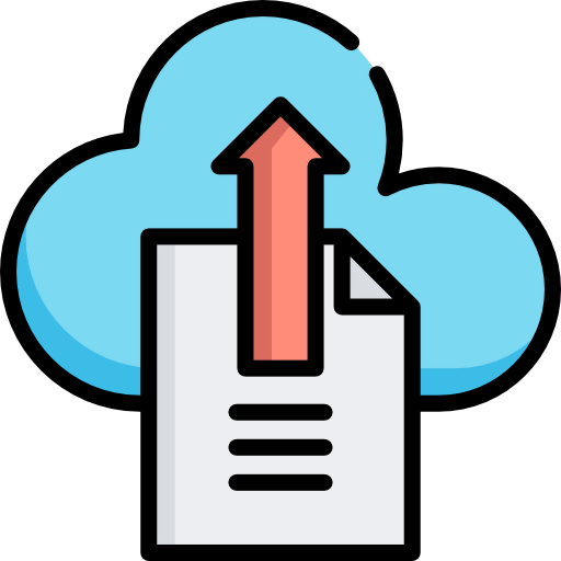 Upload file icon