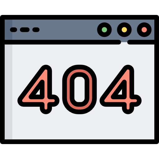 Error 404 icon