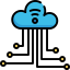 Cloud computing icône 64x64