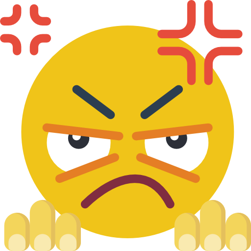 Angry icon