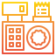 Blood pressure gauge icon 64x64