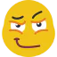 Smirking icon 64x64