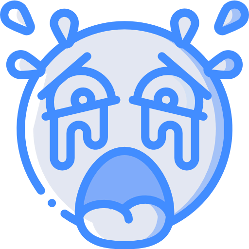 Crying icon