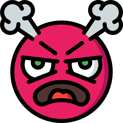 Angry icon