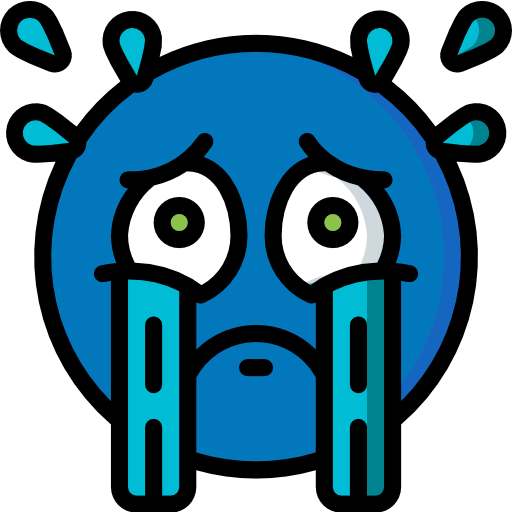 Crying icon