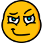 Smirking icon 64x64