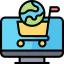 Online marketing icon 64x64