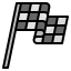 Finish flag icon 64x64