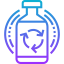 Recycling glass icon 64x64