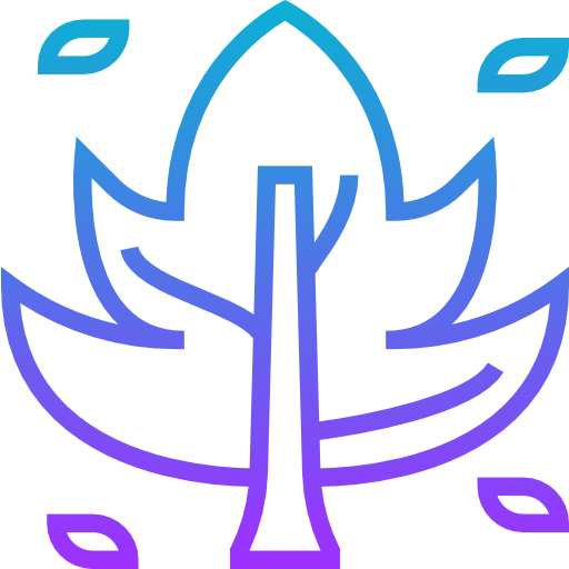 Dry leaf icon