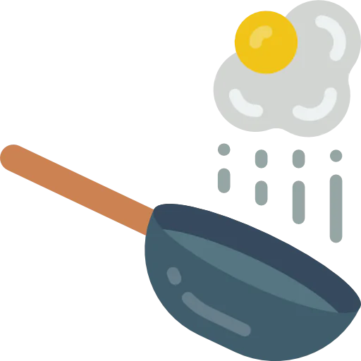 Frying pan icon