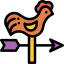 Weather vane icon 64x64