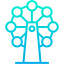 Ferris wheel icon 64x64