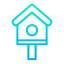 Bird house icon 64x64