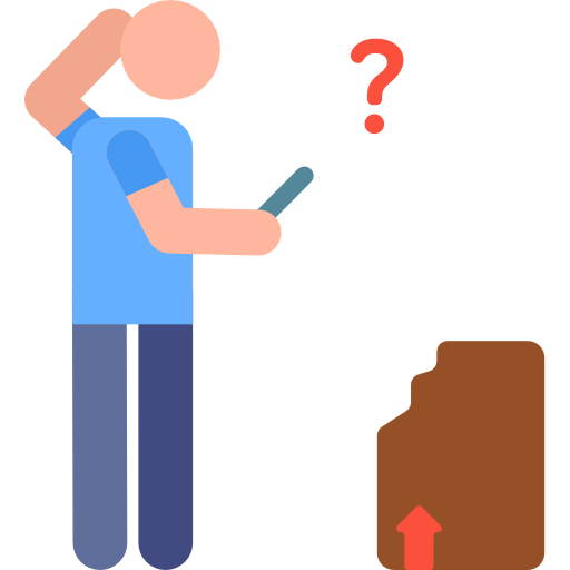 Broken package icon