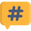 Hashtag Symbol 64x64