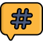 Hashtag Symbol 64x64