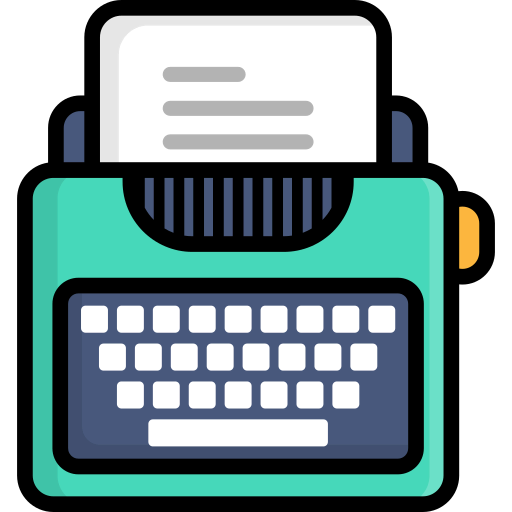 Typewriter icon