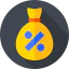 Money bag icon 64x64