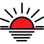 Sunset icon 64x64