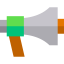 Megaphone Ikona 64x64