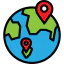 Globe icon 64x64