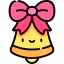 Christmas bell icon 64x64